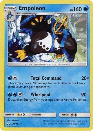 Image for Empoleon - 34/156 (Cracked Ice Holo) (034/156) (PR) - Pokemon