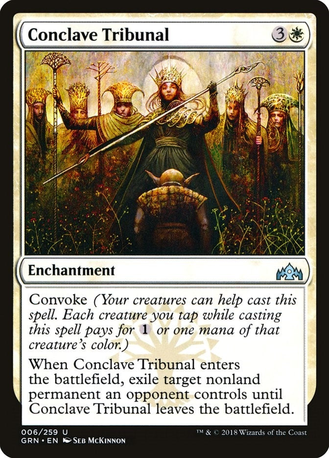 Image for Conclave Tribunal (6) (GRN) - Magic: The Gathering