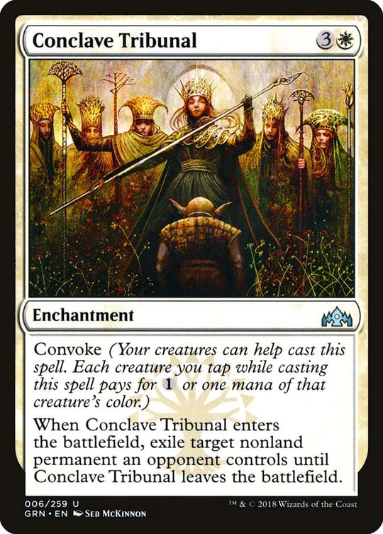 Image for Conclave Tribunal (6) (GRN) - Magic: The Gathering