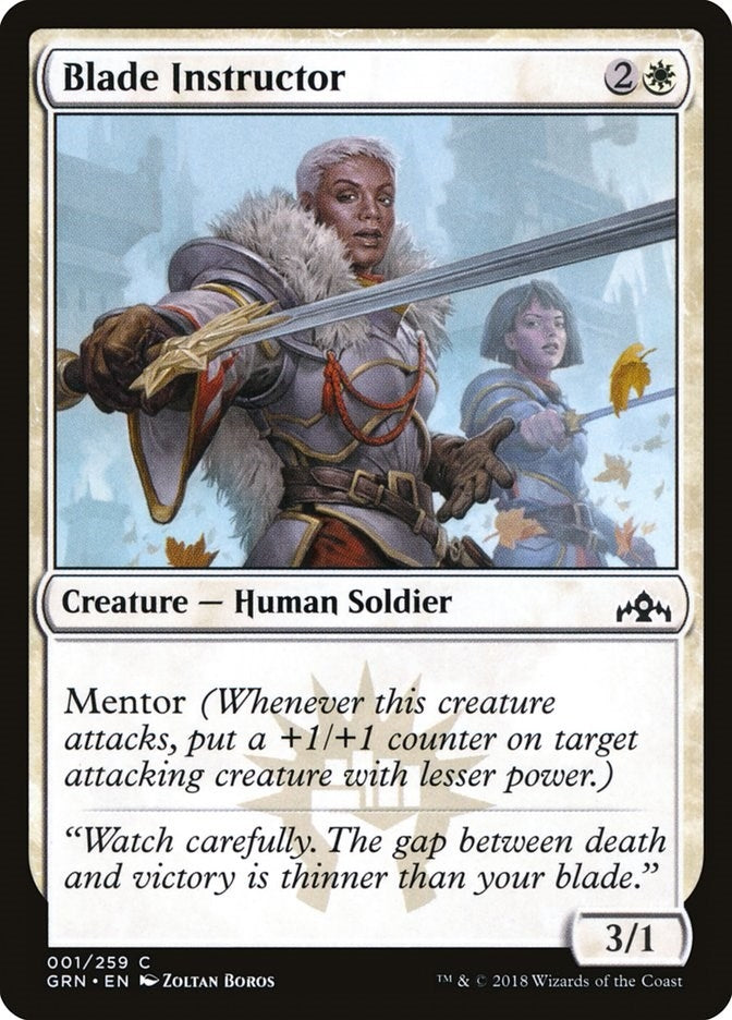 Image for Blade Instructor (1) - Magic: The Gathering
