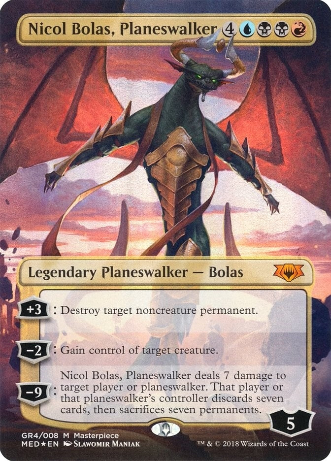 Image for Nicol Bolas, Planeswalker (GR4) - Magic: The Gathering