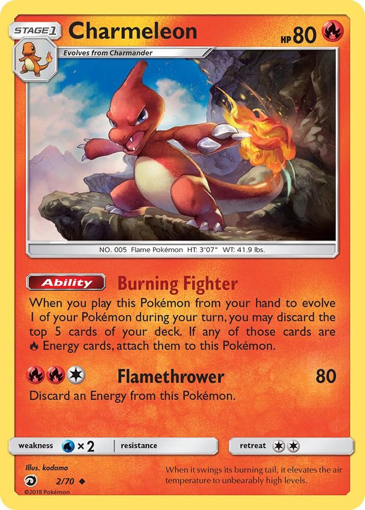 Image for Charmeleon (2/70) (DRM) - Pokemon