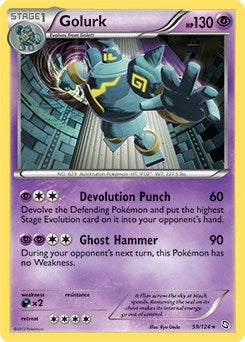 Image for Golurk - 59/124 (EX Dragons Exalted) (059/124) (PR) - Pokemon
