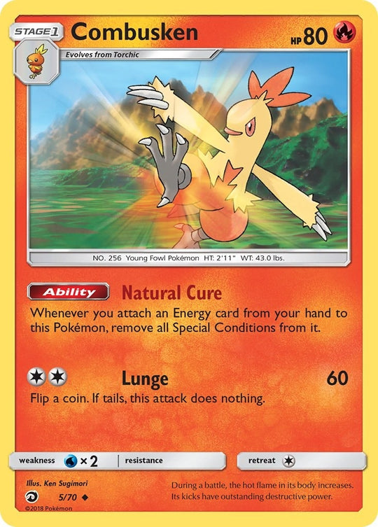 Image for Combusken (5/70) (DRM) - Pokemon