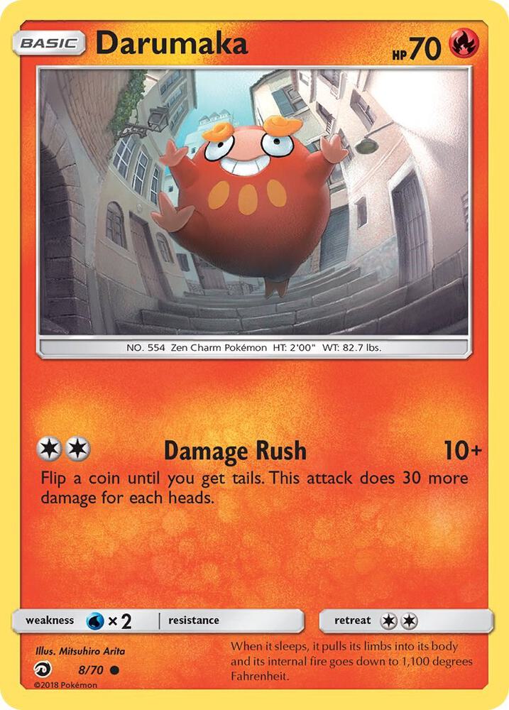 Image for Darumaka (8/70) (DRM) - Pokemon
