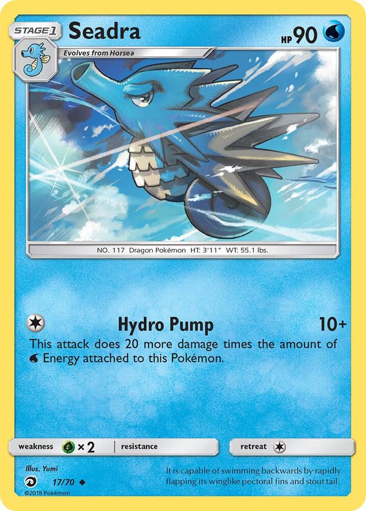Image for Seadra (17/70) (DRM) - Pokemon