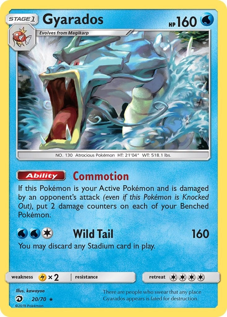 Image for Gyarados (20/70) (DRM) - Pokemon
