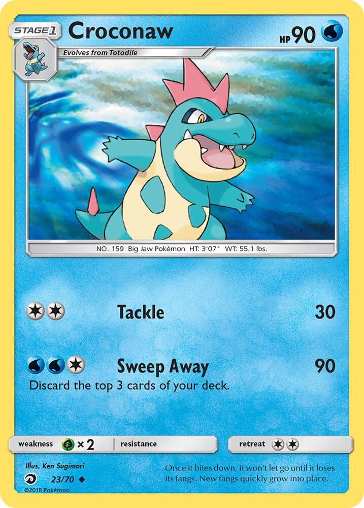 Image for Croconaw (23/70) (DRM) - Pokemon