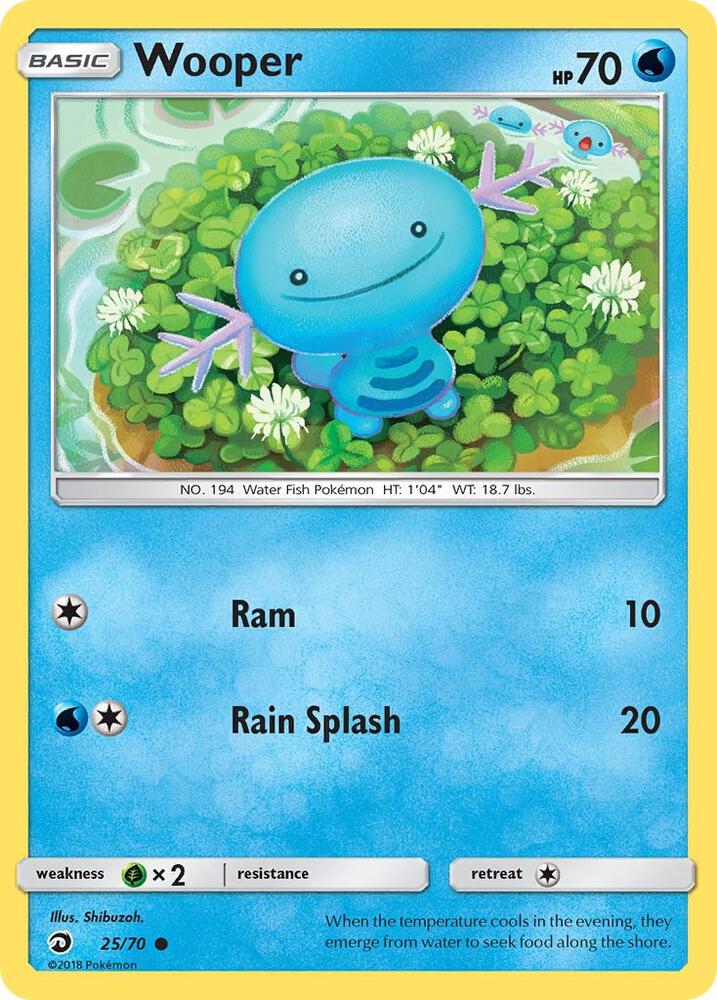 Image for Wooper (25/70) (DRM) - Pokemon