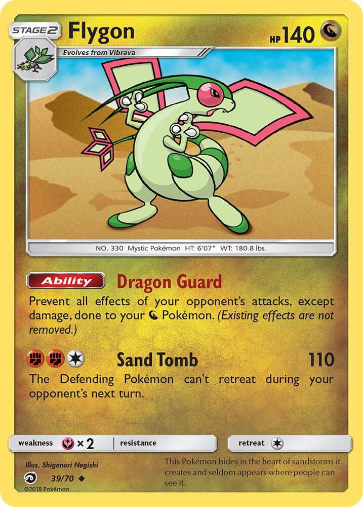 Image for Flygon (39/70) (DRM) - Pokemon