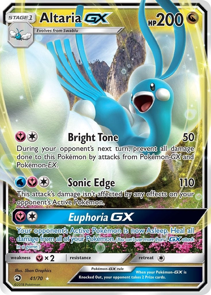 Image for Altaria GX (41/70) (DRM) - Pokemon