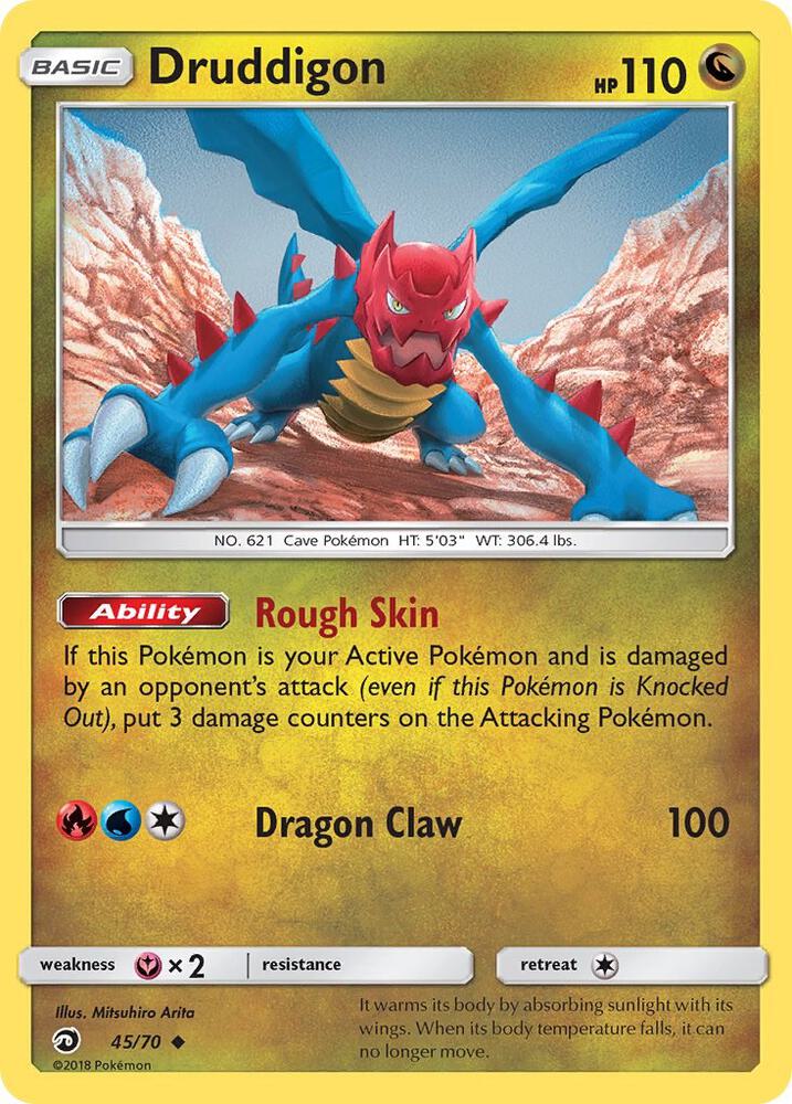 Image for Druddigon (45/70) (DRM) - Pokemon