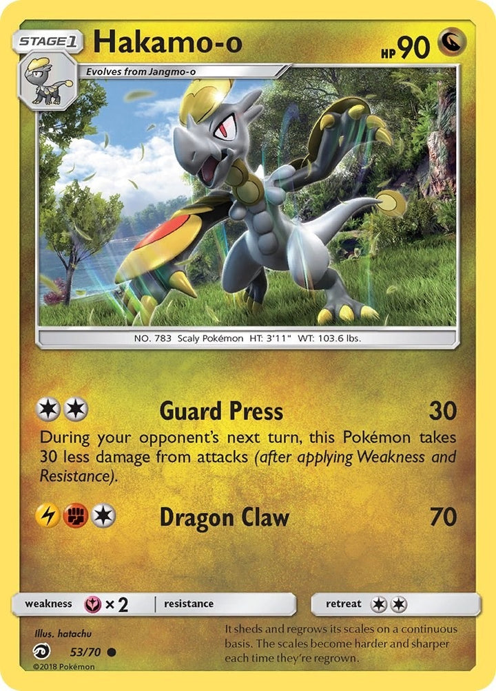 Image for Hakamo-o (53/70) (DRM) - Pokemon