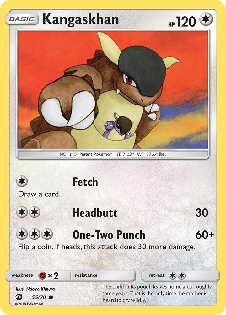 Image for Kangaskhan (55/70) (DRM) - Pokemon