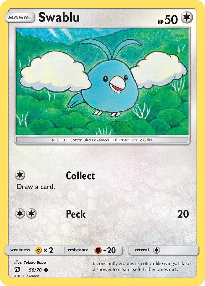 Image for Swablu (56) (56/70) (DRM) - Pokemon
