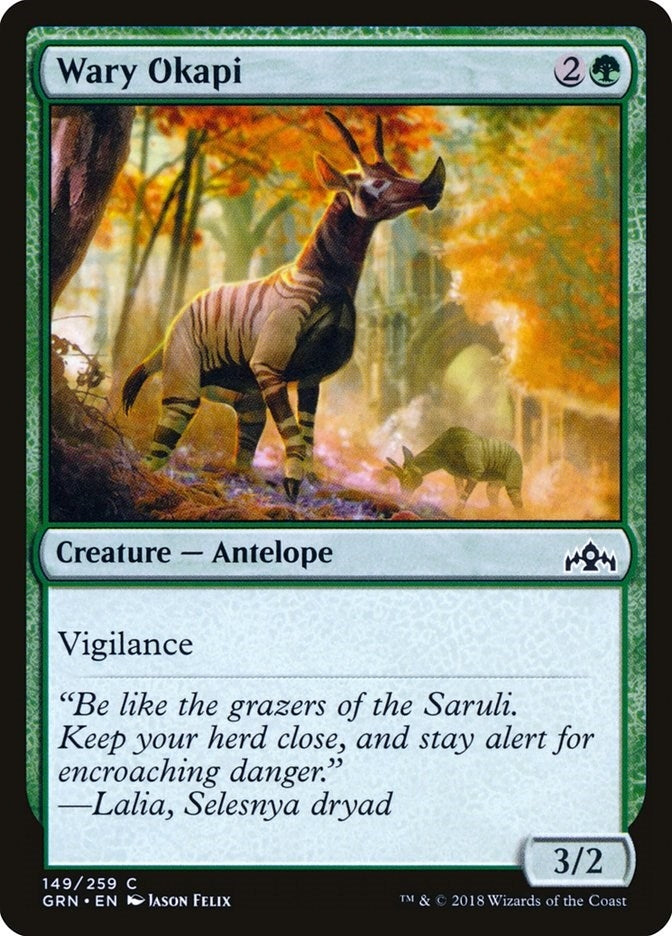 Image for Wary Okapi (149) - Magic: The Gathering