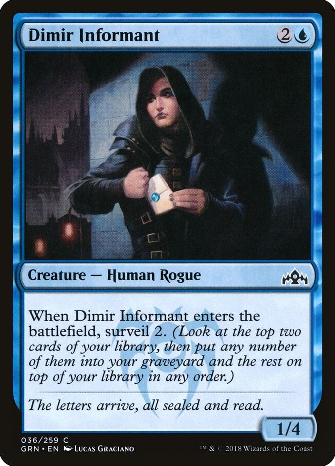 Image for Dimir Informant (36) - Magic: The Gathering