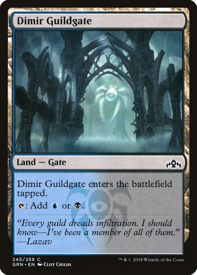 Image for Dimir Guildgate (245) (245) (GRN) - Magic: The Gathering