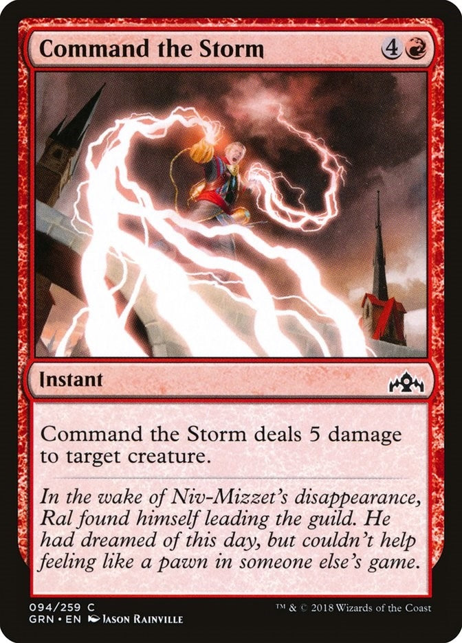 Image for Command the Storm (94) (GRN) - Magic: The Gathering