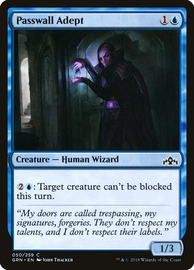 Image for Passwall Adept (50) - Magic: The Gathering