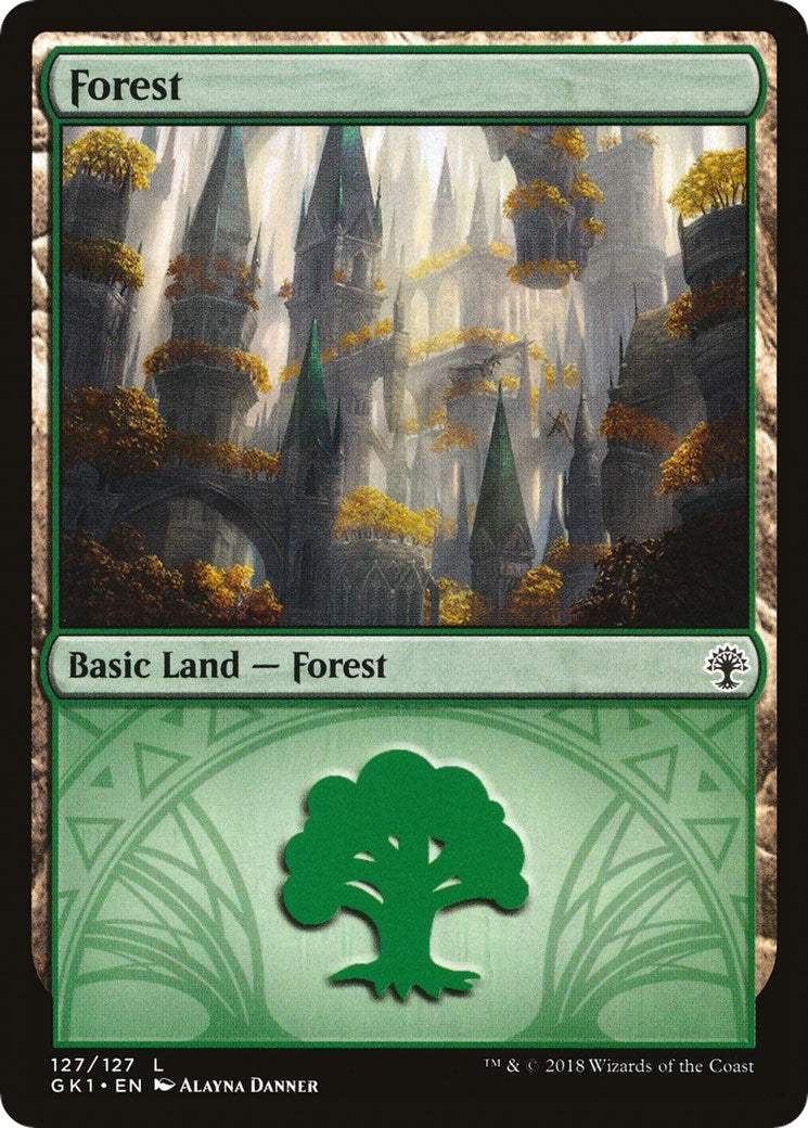 Image for Forest (127) (127) - Magic: The Gathering
