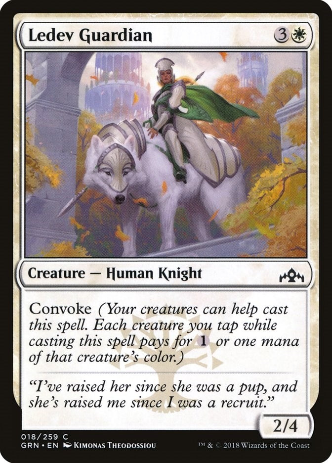 Image for Ledev Guardian (18) (GRN) - Magic: The Gathering