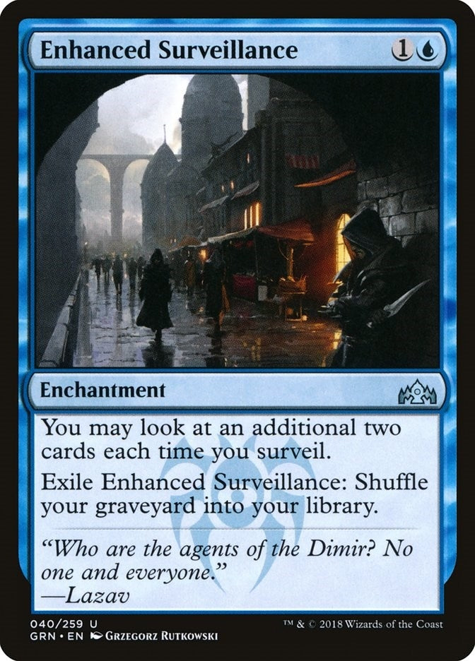 Image for Enhanced Surveillance (40) (GRN) - Magic: The Gathering
