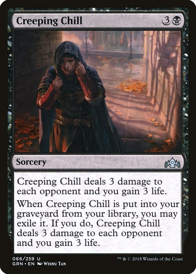 Image for Creeping Chill (66) (GRN) - Magic: The Gathering