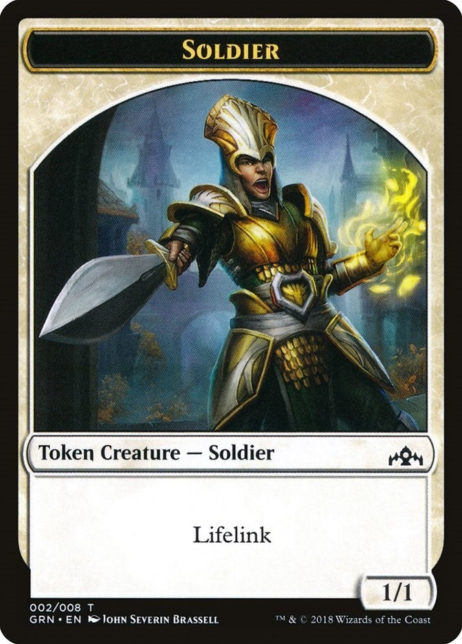 Image for Soldier Token (2) (GRN) - Magic: The Gathering