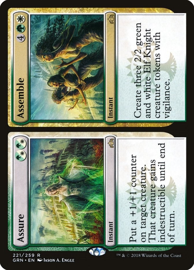 Image for Assure // Assemble (221) (GRN) - Magic: The Gathering