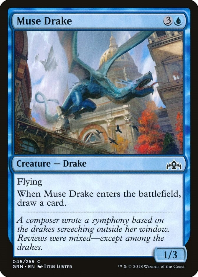 Image for Muse Drake (46) (GRN) - Magic: The Gathering