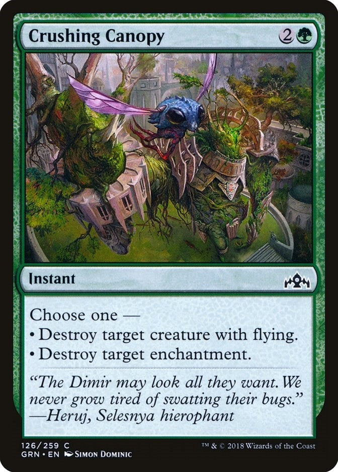 Image for Crushing Canopy (126) - Magic: The Gathering