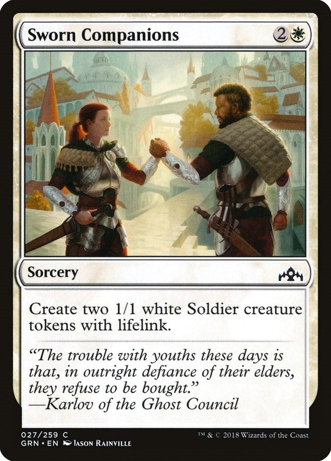 Image for Sworn Companions (27) (GRN) - Magic: The Gathering