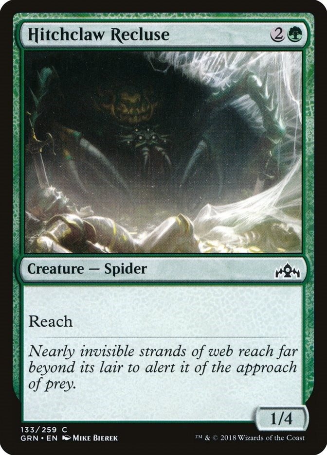 Image for Hitchclaw Recluse (133) (GRN) - Magic: The Gathering