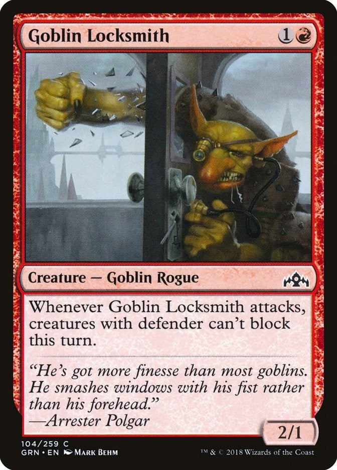 Image for Goblin Locksmith (104) (GRN) - Magic: The Gathering