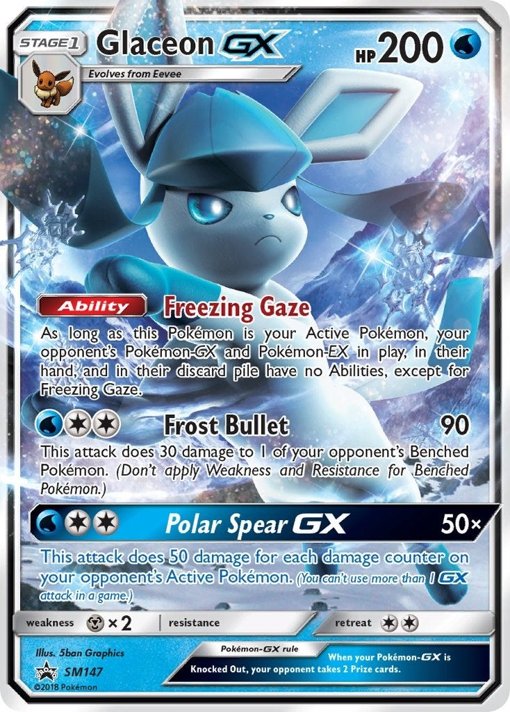 Image for Glaceon GX - SM147 (SM147) (SMP) - Pokemon