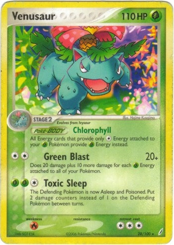 Image for Venusaur - 28/100 (EX Crystal Guardians) (028/100) (PR) - Pokemon