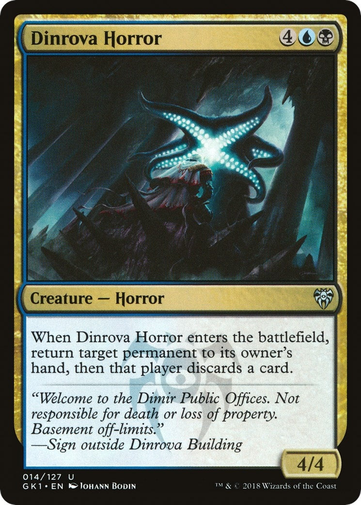Image for Dinrova Horror (14) (GR1) - Magic: The Gathering