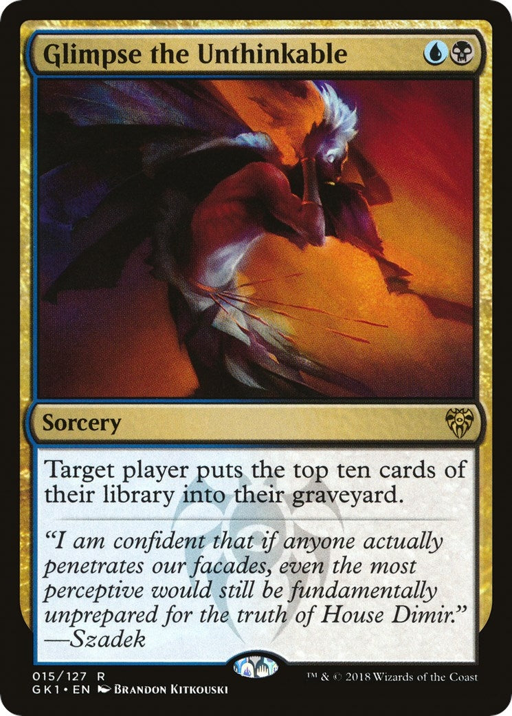 Image for Glimpse the Unthinkable (15) - Magic: The Gathering