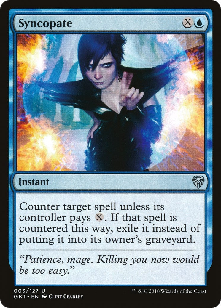 Image for Syncopate (3) - Magic: The Gathering