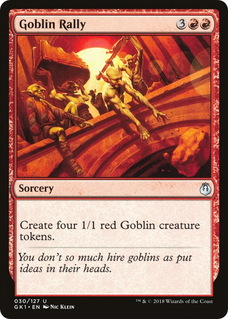 Image for Goblin Rally (30) (GR1) - Magic: The Gathering