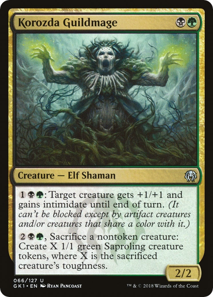 Image for Korozda Guildmage (66) (GR1) - Magic: The Gathering
