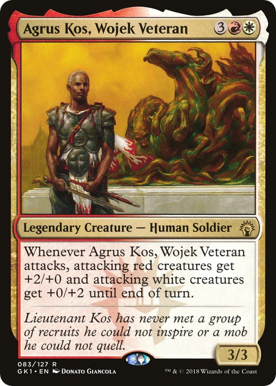 Image for Agrus Kos, Wojek Veteran (83) (GR1) - Magic: The Gathering
