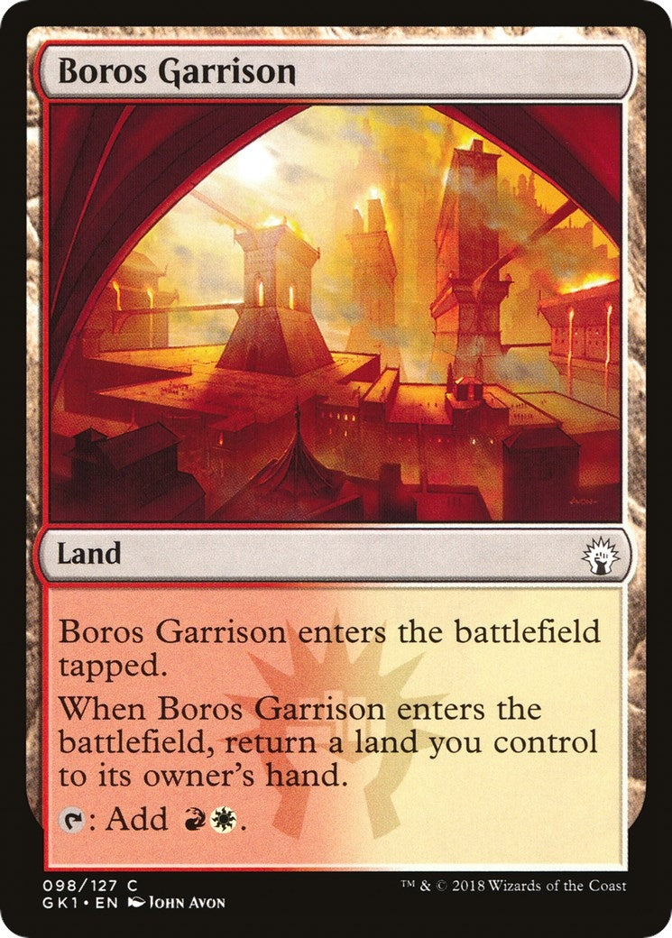 Image for Boros Garrison (98) (GR1) - Magic: The Gathering
