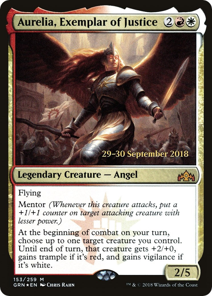 Image for Aurelia, Exemplar of Justice (153) - Magic: The Gathering