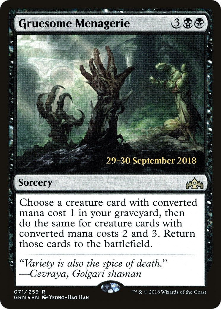 Image for Gruesome Menagerie (71) - Magic: The Gathering