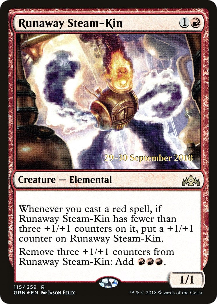 Image for Runaway Steam-Kin (115) - Magic: The Gathering