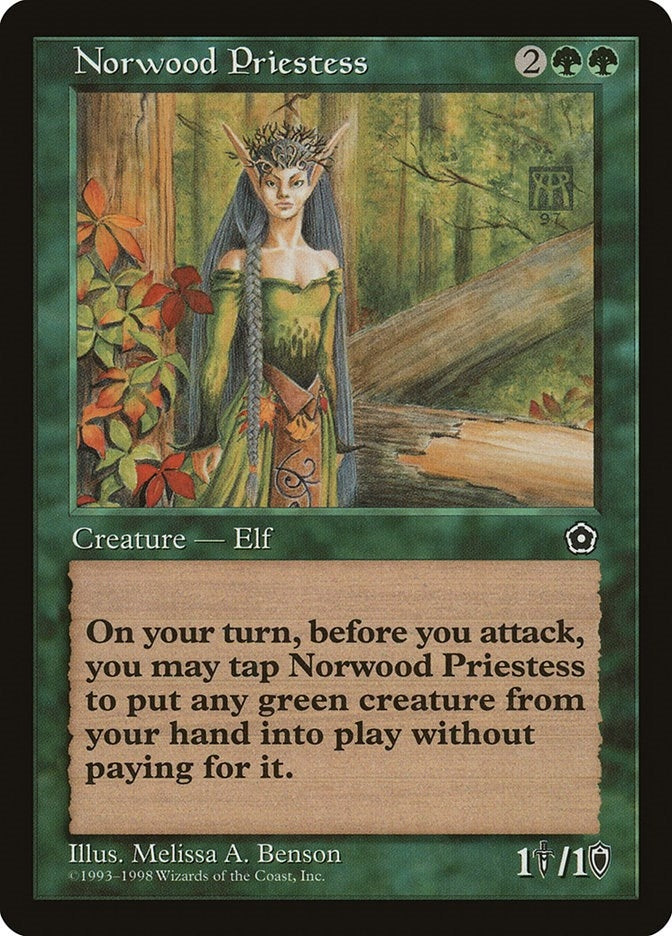 Image for Norwood Priestess - Magic: The Gathering