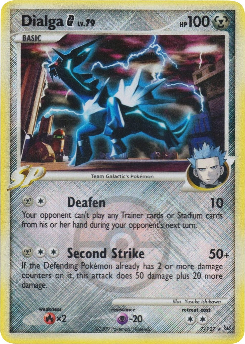 Image for Dialga G - 7/127 (League Promo) (007/127) (PR) - Pokemon