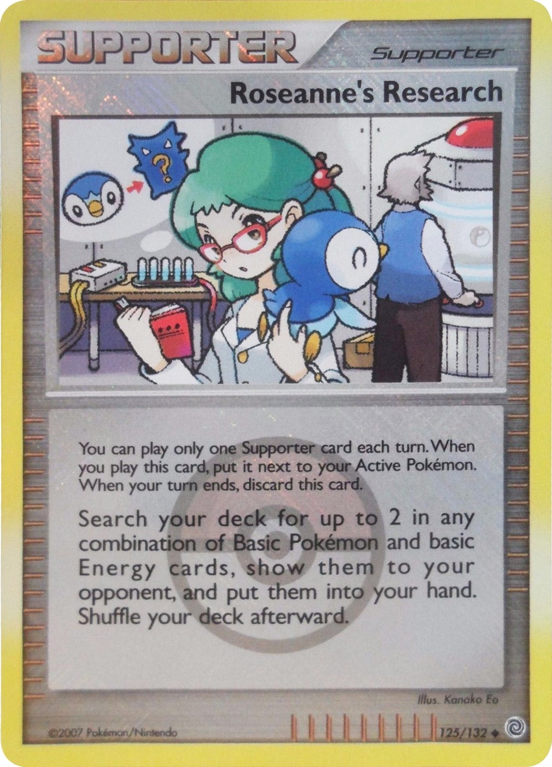Image for Roseanne's Research - 125/132 (League Promo) (125/132) (PR) - Pokemon
